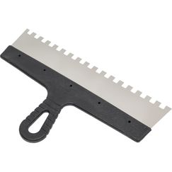 Шпатель Decor нержавеющий зубчатый 311-2350, зуб 6×6 мм, 350 мм