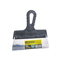 Шпатель Stayer Professional фасадный с нержавеющим полотном 1008-20, 200 мм