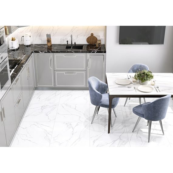 Плитка керамическая Alma Ceramica Невада TWU09NVD004 белая 24,9×50 см, изображение 5