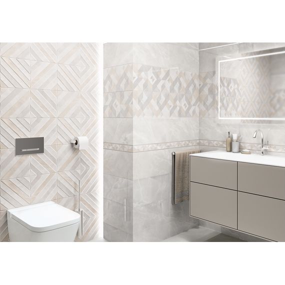 Плитка керамическая Alma Ceramica Риволи TWU09RVL004 белая 24,9×50 см, изображение 4