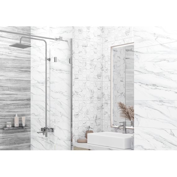 Плитка керамическая Alma Ceramica Вегас TWU09VEG017 белая 24,9×50 см, изображение 3