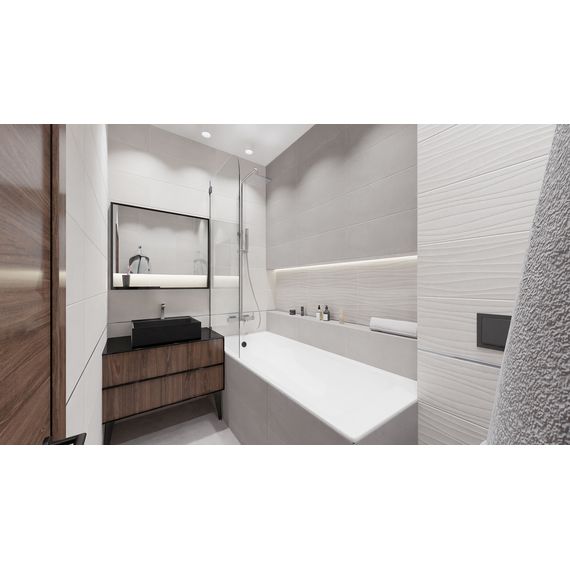 Плитка керамическая Global Tile Эко Лофт 10100001347 светло-серая 25×60 см, изображение 4