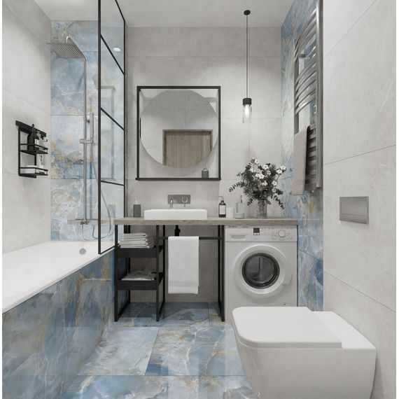 Керамогранит Global Tile Фаворито GT1206010703PR белый 60×120 см, изображение 5