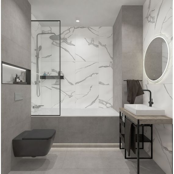 Керамогранит Global Tile Звезда GT120600506MCR светло-серый 60×120 см, изображение 4