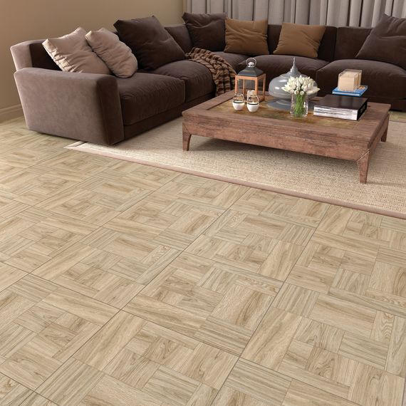 Керамогранит LB Ceramics Ривер Вуд 6246-0060 белый 45×45 см, изображение 2