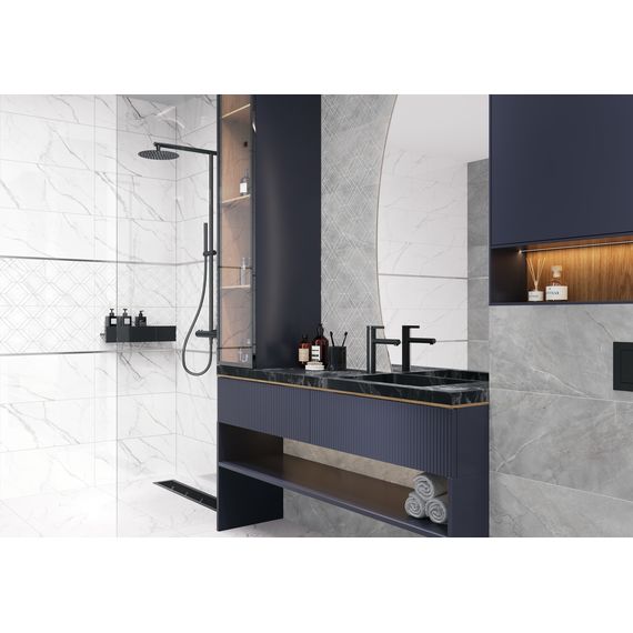 Плитка керамическая New Trend Лимс Темный WT36LMM25 серая 30×60 см, изображение 3
