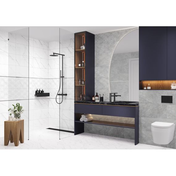 Плитка керамическая New Trend Лимс Темный WT36LMM25 серая 30×60 см, изображение 4
