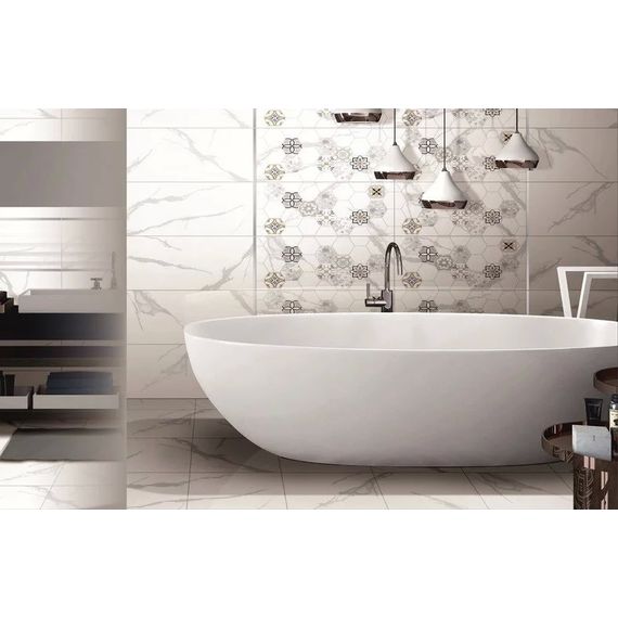 Декор Primavera Киана TP3670H2 белый 30×60 см, изображение 2