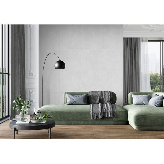 Керамогранит Alma Ceramica Бетон Про GFU6060BTP07R бежевый 60×60 см, изображение 4
