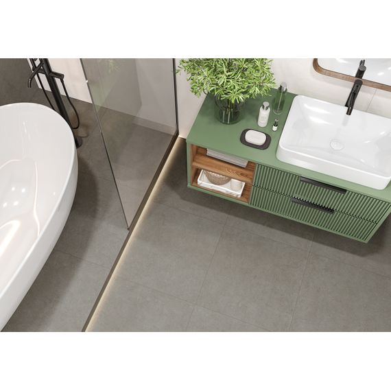 Керамогранит Alma Ceramica Бонд GFU6060BND47R серый 60×60 см, изображение 3