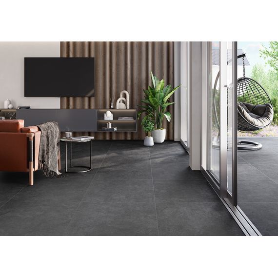 Керамогранит Alma Ceramica Бонд GFU6060BND20R графитовый 60×60 см, изображение 6