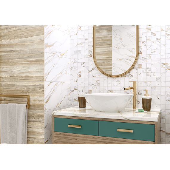 Плитка керамическая Alma Ceramica Вудмикс TWU09WDX404 бежевая 24,9×50 см, изображение 4