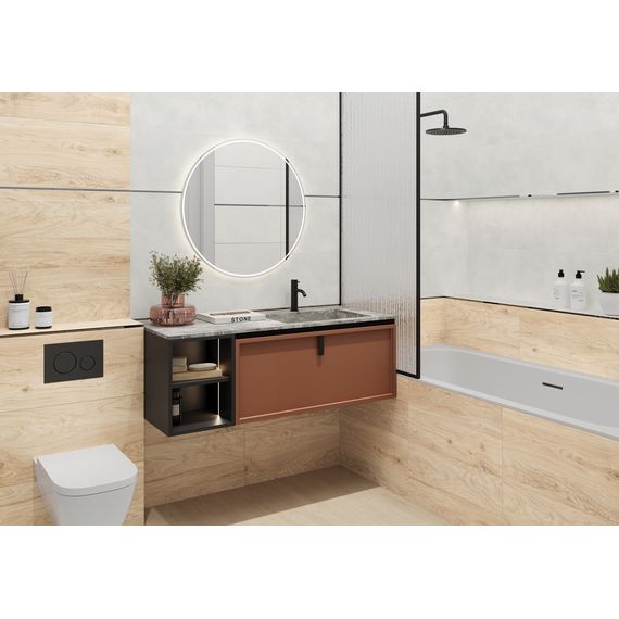Керамогранит Alma Ceramica Шарп GFU60120SHP40R бежевый 60×120 см, изображение 6