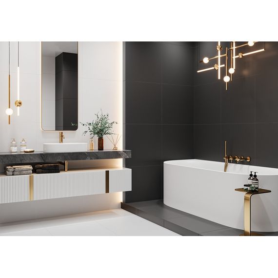 Керамогранит Alma Ceramica Твин GFU04WIN00R белый 60×60 см, изображение 2