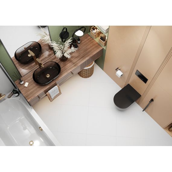 Керамогранит Alma Ceramica Твин GFU04WIN00R белый 60×60 см, изображение 3