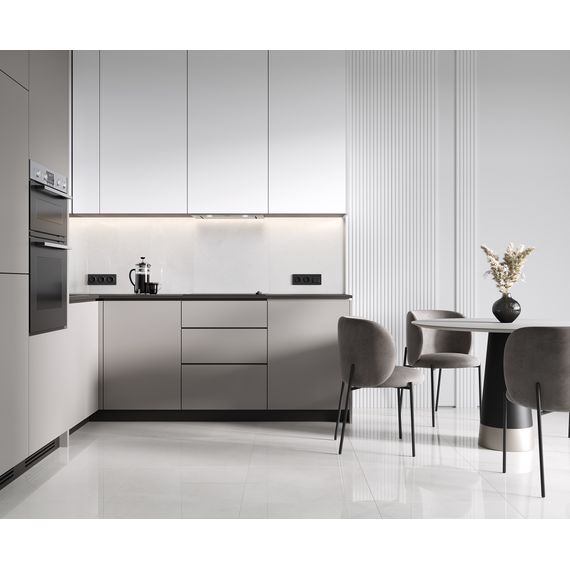 Керамогранит Ceradim Стоун Микадо Бланко 440460 белый 60×60 см, изображение 4