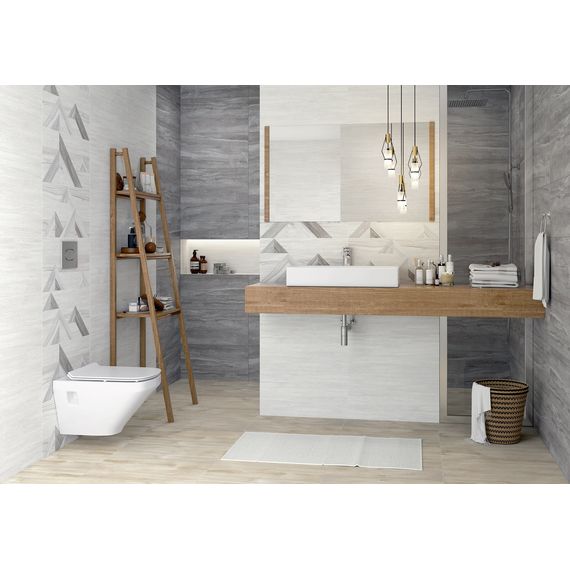 Керамогранит LB Ceramics Аспен 6260-0007 темно-серый 30×60 см, изображение 2