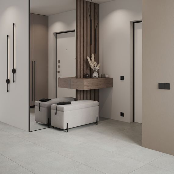 Керамогранит LB Ceramics Трэверс 6246-0114 серый 45×45 см, изображение 2
