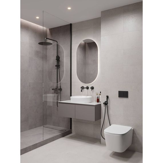 Декор LB Ceramics Трэверс 7260-0020 светло-серый 30×60 см, изображение 3