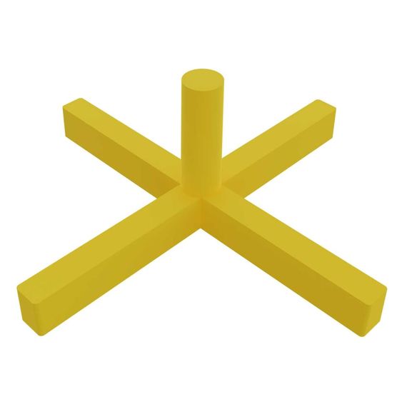 Крестики Decor Pro 443-0025 усиленные, 2,5 мм, 100 шт.