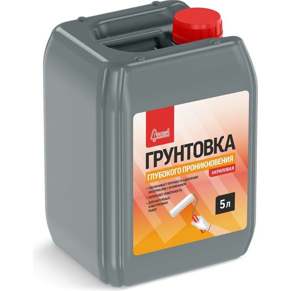 Грунтовка глубокого проникновения Старатели акриловая, 5 л