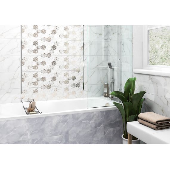 Декор Alma Ceramica Гриджио DWU09GRG027 разноцветный 24,9×50 см, изображение 2