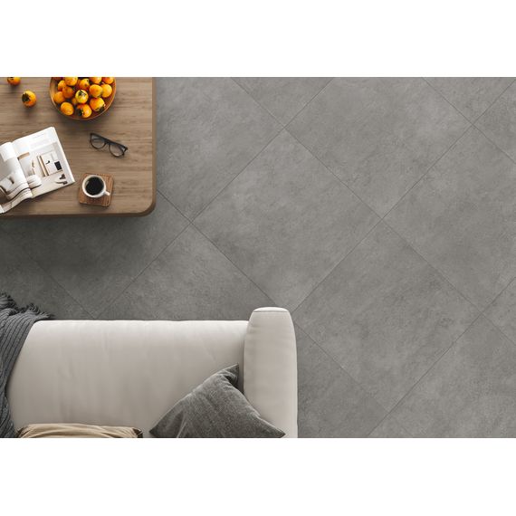 Керамогранит Alma Ceramica Юнико GFU6060UNK07R серый 60×60 см, изображение 5