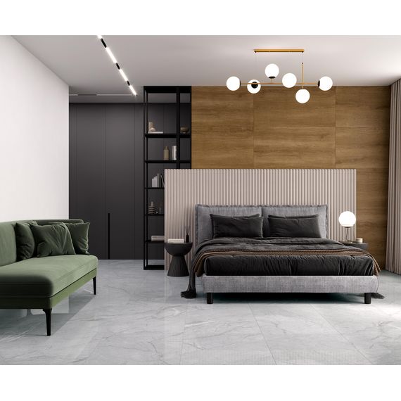 Керамогранит Laparet Анталия Грей 431359 серый 60×60 см, изображение 3