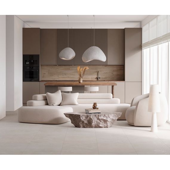 Керамогранит Laparet Шарон Крим 431394 бежевый 60×120 см, изображение 3
